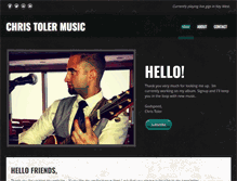 Tablet Screenshot of christolermusic.com